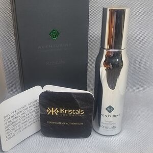 NEW‎ Kristals -Aventurine Collagen Booster Face Serum 1.7 Fl. Oz. with COA